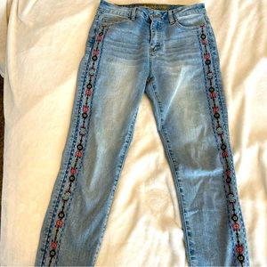 Desigual Jeans Embroidered Detail